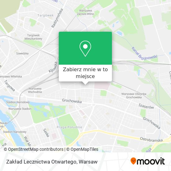 Mapa Zakład Lecznictwa Otwartego