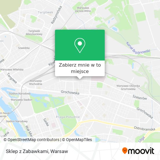 Mapa Sklep z Zabawkami