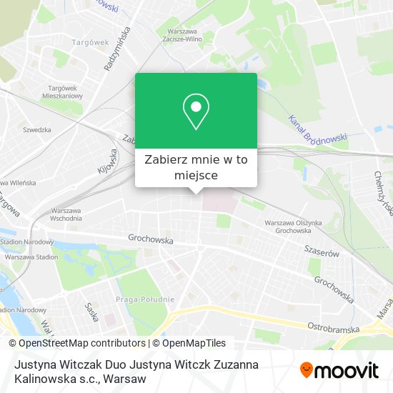 Mapa Justyna Witczak Duo Justyna Witczk Zuzanna Kalinowska s.c.