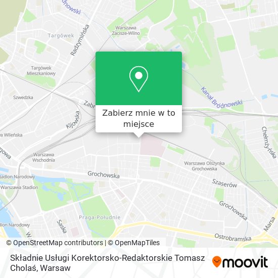 Mapa Składnie Usługi Korektorsko-Redaktorskie Tomasz Cholaś