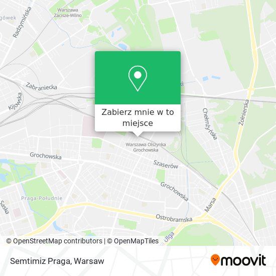 Mapa Semtimiz Praga