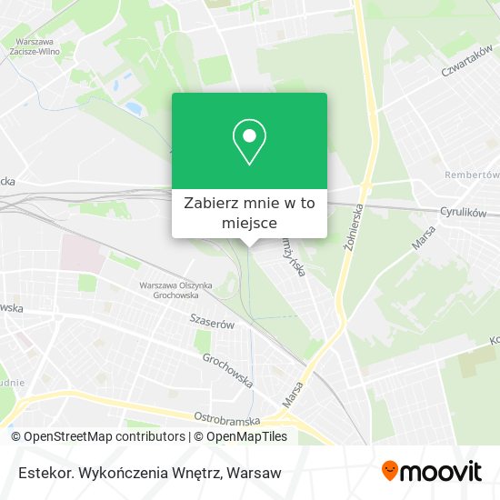 Mapa Estekor. Wykończenia Wnętrz