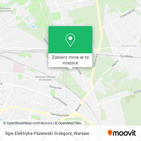 Mapa Sgw Elektryka Paziewski Grzegorz