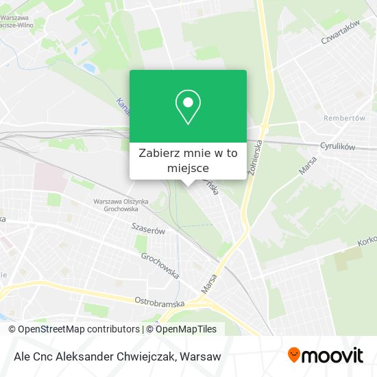 Mapa Ale Cnc Aleksander Chwiejczak