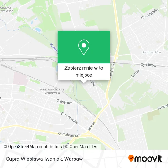 Mapa Supra Wiesława Iwaniak