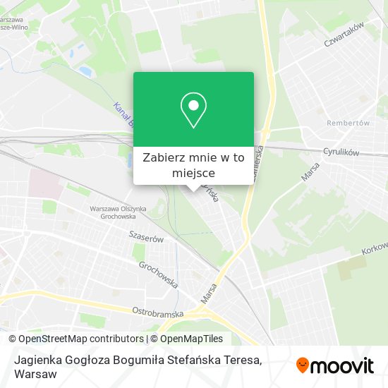 Mapa Jagienka Gogłoza Bogumiła Stefańska Teresa