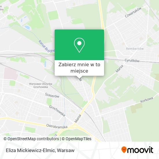 Mapa Eliza Mickiewicz-Elmic