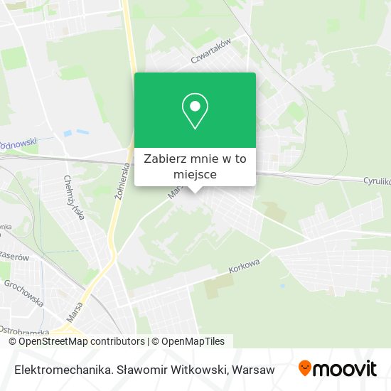 Mapa Elektromechanika. Sławomir Witkowski