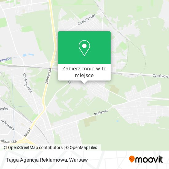 Mapa Tajga Agencja Reklamowa