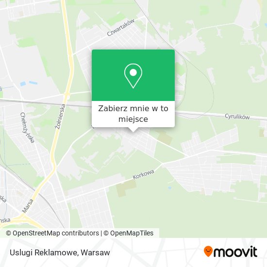 Mapa Uslugi Reklamowe