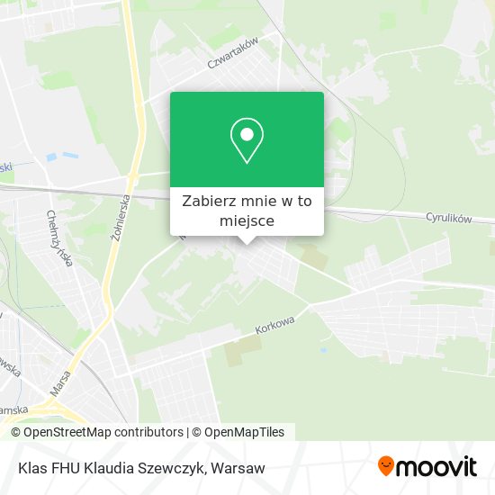 Mapa Klas FHU Klaudia Szewczyk