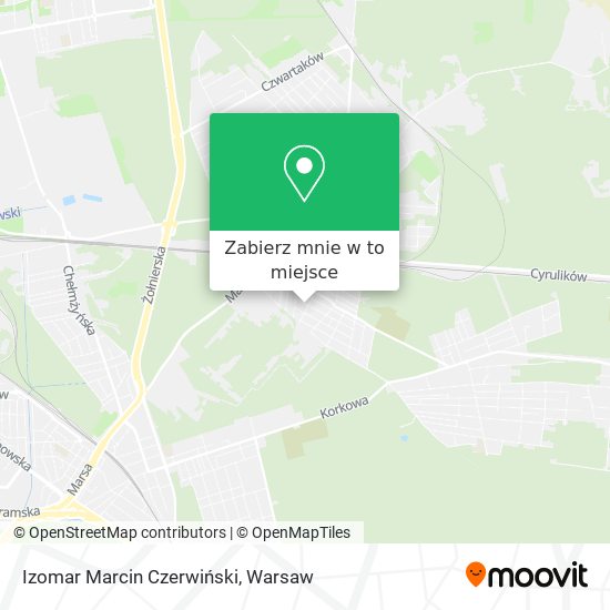 Mapa Izomar Marcin Czerwiński