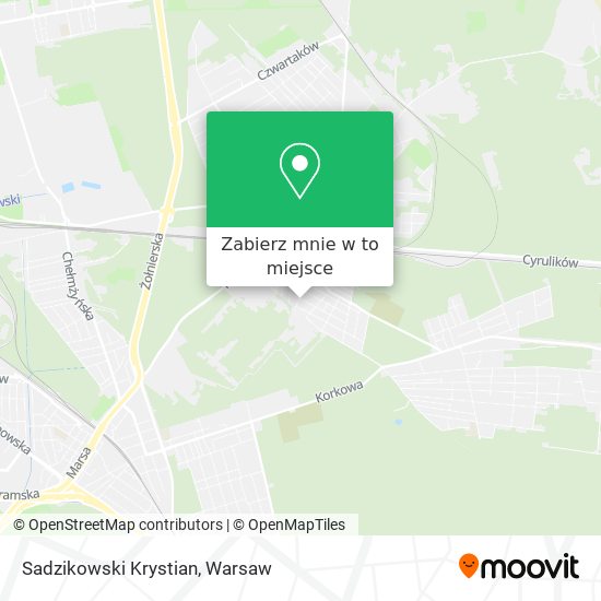 Mapa Sadzikowski Krystian