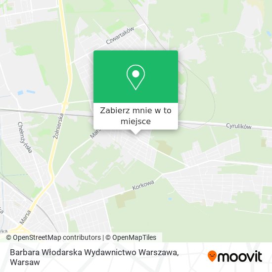 Mapa Barbara Włodarska Wydawnictwo Warszawa