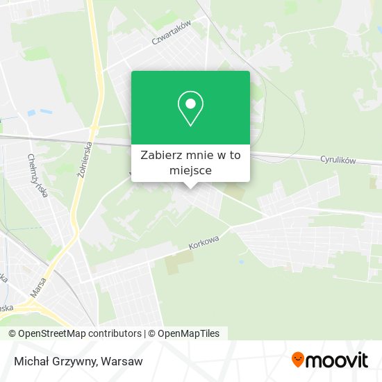 Mapa Michał Grzywny