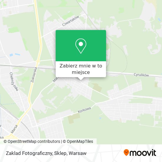 Mapa Zaklad Fotograficzny, Sklep