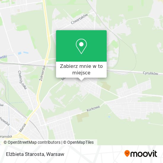 Mapa Elżbieta Starosta