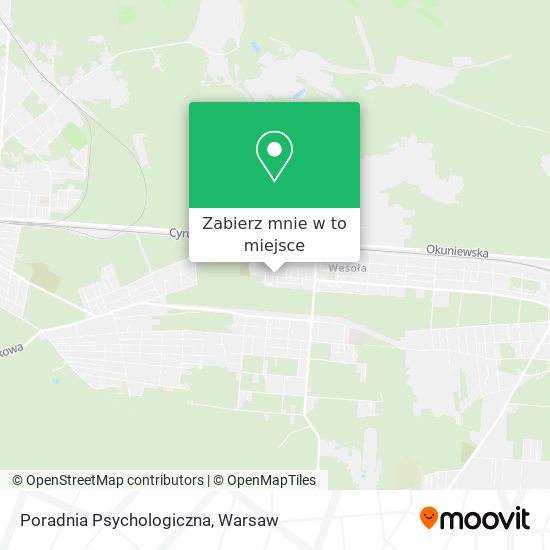 Mapa Poradnia Psychologiczna