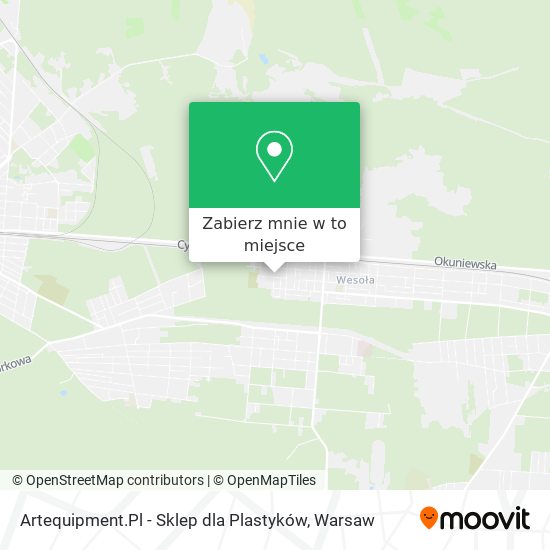 Mapa Artequipment.Pl - Sklep dla Plastyków