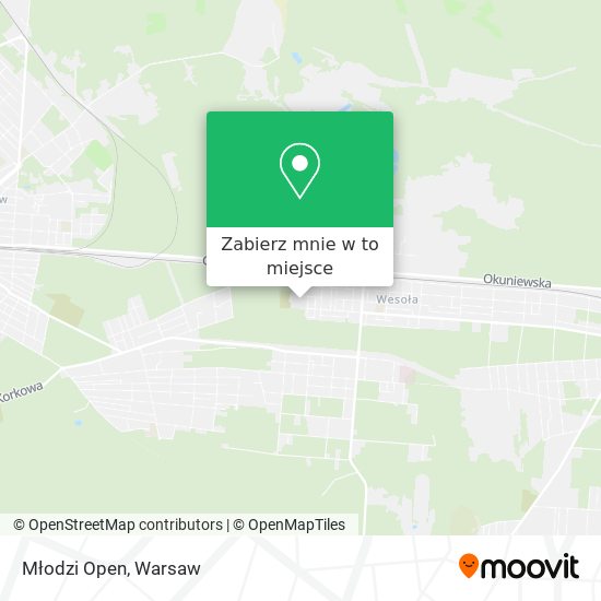 Mapa Młodzi Open