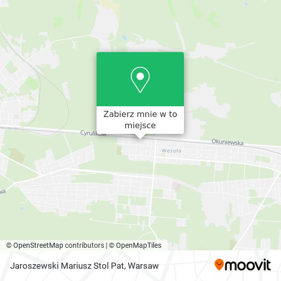 Mapa Jaroszewski Mariusz Stol Pat