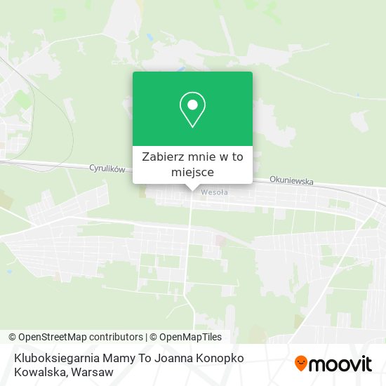 Mapa Kluboksiegarnia Mamy To Joanna Konopko Kowalska