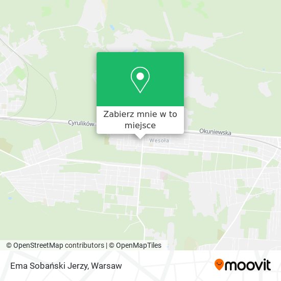 Mapa Ema Sobański Jerzy