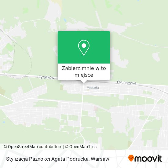 Mapa Stylizacja Paznokci Agata Podrucka