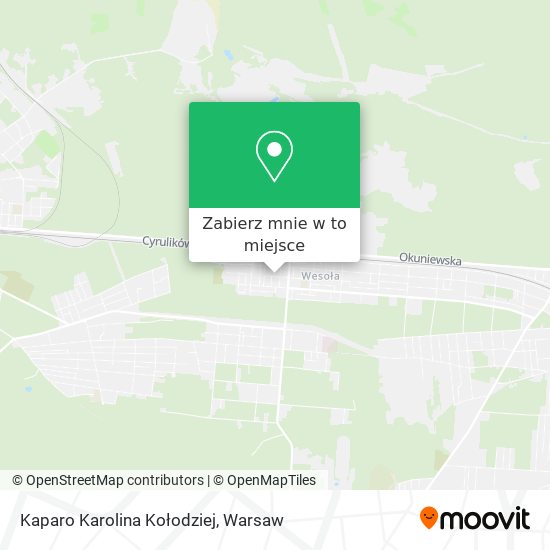 Mapa Kaparo Karolina Kołodziej