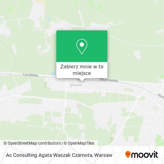 Mapa Ac Consulting Agata Waszak Czarnota