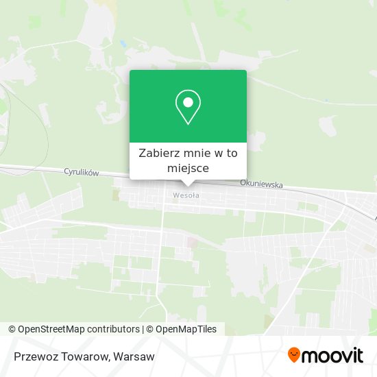 Mapa Przewoz Towarow