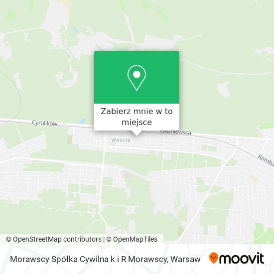 Mapa Morawscy Spółka Cywilna k i R Morawscy