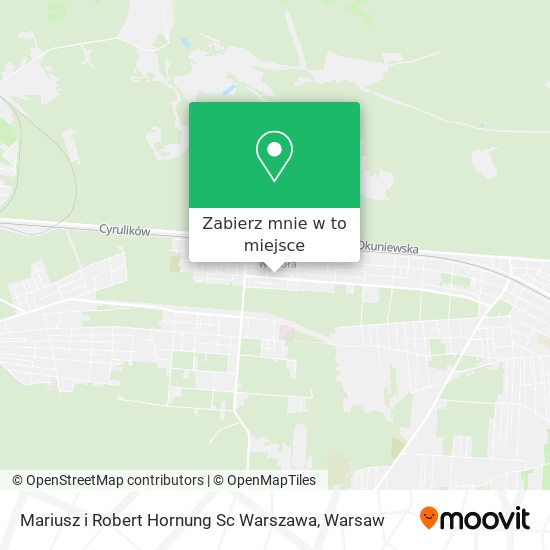 Mapa Mariusz i Robert Hornung Sc Warszawa