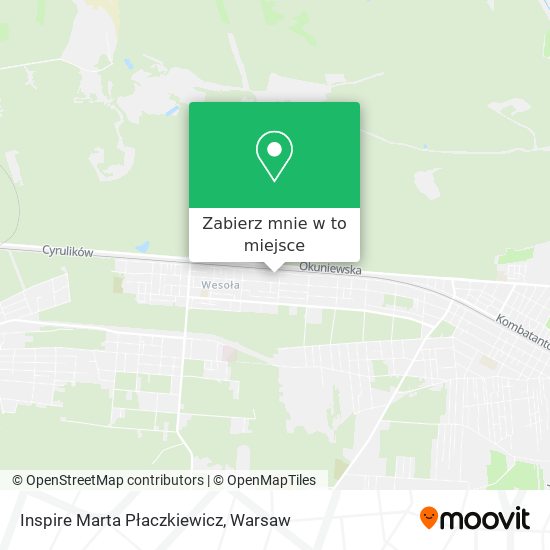 Mapa Inspire Marta Płaczkiewicz