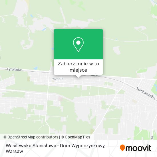 Mapa Wasilewska Stanisława - Dom Wypoczynkowy