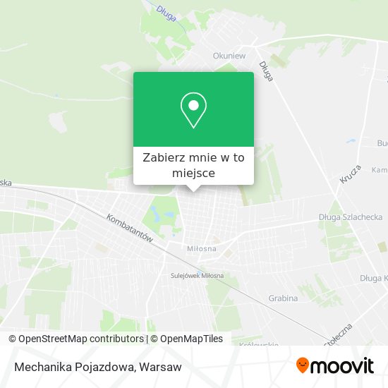 Mapa Mechanika Pojazdowa