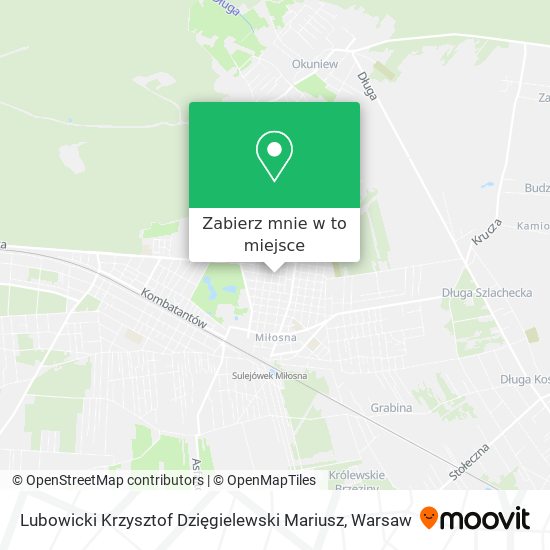 Mapa Lubowicki Krzysztof Dzięgielewski Mariusz