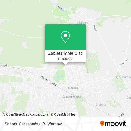 Mapa Sabarx. Szczepański R.