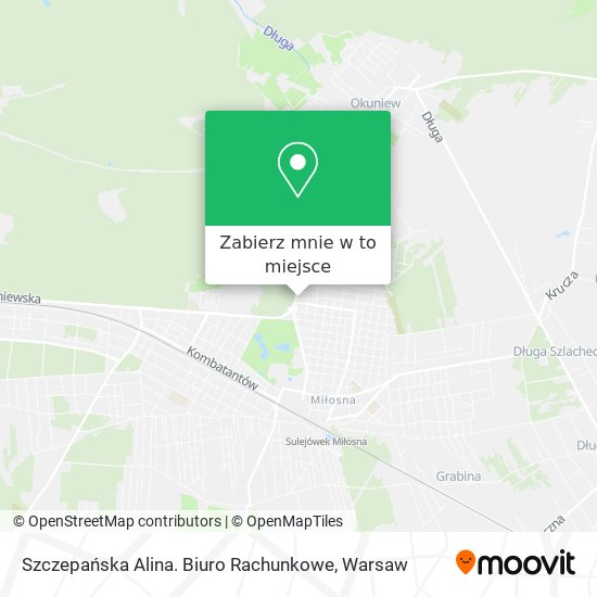 Mapa Szczepańska Alina. Biuro Rachunkowe