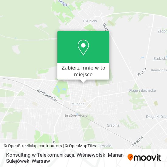 Mapa Konsulting w Telekomunikacji. Wiśniewolski Marian Sulejówek