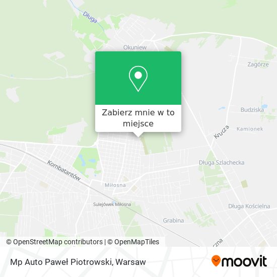 Mapa Mp Auto Paweł Piotrowski