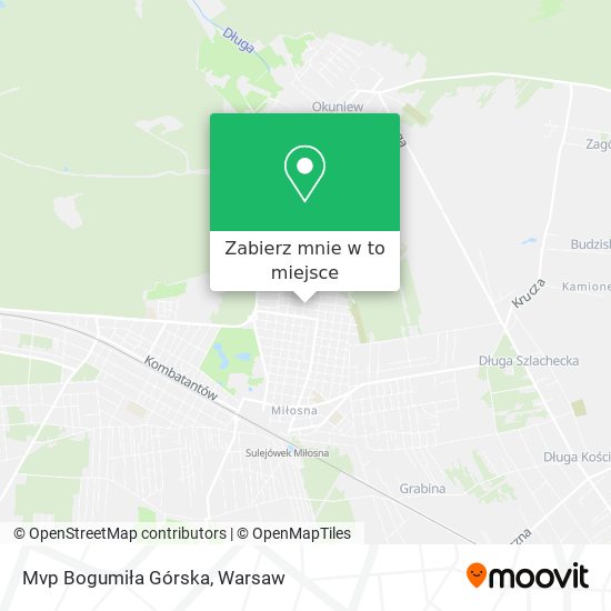 Mapa Mvp Bogumiła Górska