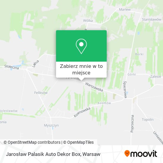 Mapa Jarosław Palasik Auto Dekor Box