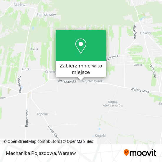 Mapa Mechanika Pojazdowa