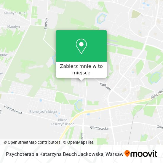 Mapa Psychoterapia Katarzyna Beuch Jackowska