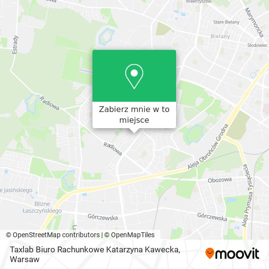 Mapa Taxlab Biuro Rachunkowe Katarzyna Kawecka