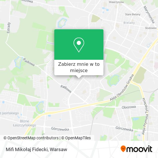 Mapa Mifi Mikołaj Fidecki