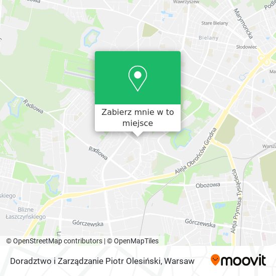 Mapa Doradztwo i Zarządzanie Piotr Olesiński