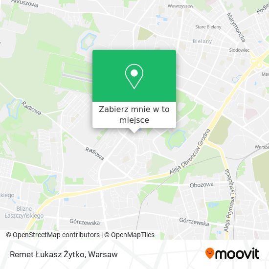 Mapa Remet Łukasz Żytko