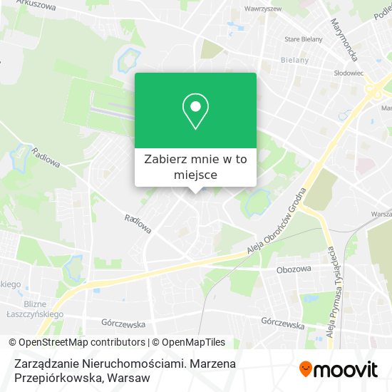 Mapa Zarządzanie Nieruchomościami. Marzena Przepiórkowska